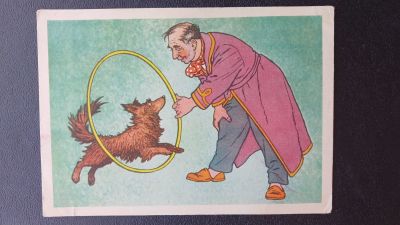 Лот: 23426025. Фото: 1. Открытка Каштанка 1957г. Открытки, конверты