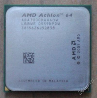 Лот: 1037049. Фото: 1. Процессор AMD Athlon 64 3000 Socket... Процессоры