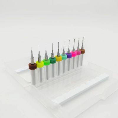 Лот: 16321438. Фото: 1. Набор сверл PCB 0.1..1мм, 10шт... Расходные материалы, сменные насадки
