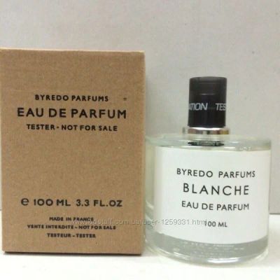 Лот: 8314722. Фото: 1. Blanche от Byredo тестер 100мл... Женская парфюмерия