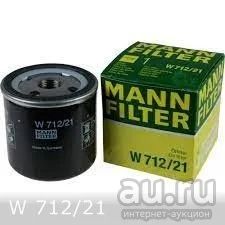 Лот: 17644840. Фото: 1. Масл.фильтр MANN W712/21. Расходные материалы