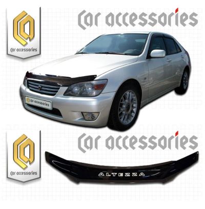 Лот: 3065395. Фото: 1. Дефлектор капота черный Toyota... Детали тюнинга