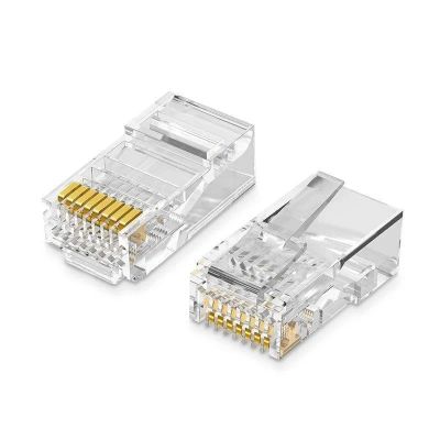 Лот: 21590954. Фото: 1. Коннектор UGREEN NW110 RJ45 Network... Шлейфы, кабели, переходники