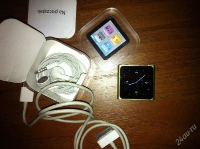 Лот: 1358665. Фото: 1. ipod nano 6G 8gb. Плееры