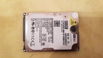 Лот: 10880139. Фото: 1. Продам HDD 2,5'' WD5000BUCT 500Gb. Жёсткие диски