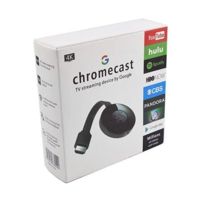 Лот: 18812184. Фото: 1. Медиаплеер Google Chromecast 4К. Медиаплееры