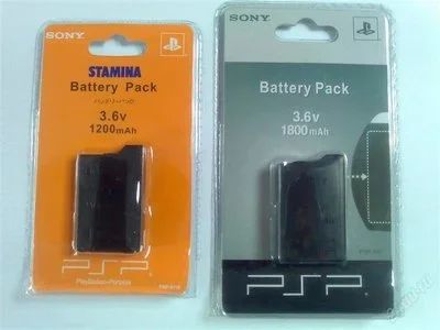 Лот: 1076293. Фото: 1. Батарейка для PSP fat новая. Запчасти для игровых приставок, консолей