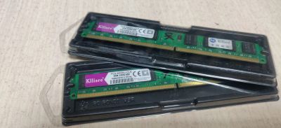Лот: 19979354. Фото: 1. ОЗУ 4 Гб DDR2/2 штуки*2 Гб/Kllisre... Оперативная память