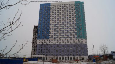 Лот: 13113883. Фото: 1. 1к квартира 43.8м2 ЖК Преображенский... Квартиры, студии
