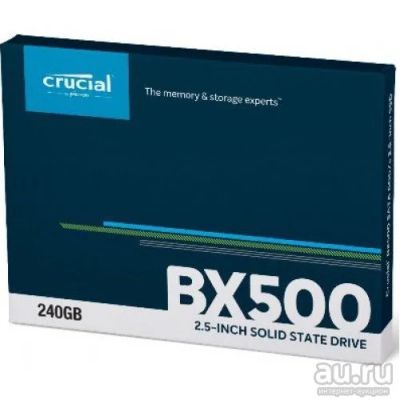 Лот: 13560362. Фото: 1. 240 ГБ SSD-накопитель Crucial... SSD-накопители