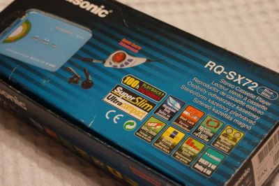 Лот: 5184898. Фото: 1. Кассетный плеер panasonic rq-sx72... Плееры