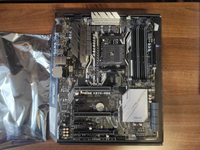Лот: 18237575. Фото: 1. Asus Prime X370-Pro. Материнские платы