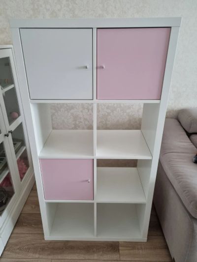 Лот: 24695129. Фото: 1. Стеллаж икеа каллакс 8 ячеек ikea... Шкафы, стеллажи, комоды