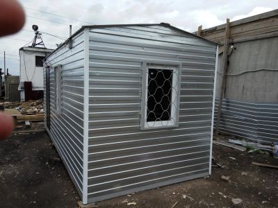 Лот: 9968110. Фото: 1. Вагончик баня 6*2,4м. Бытовки, вагончики строительные