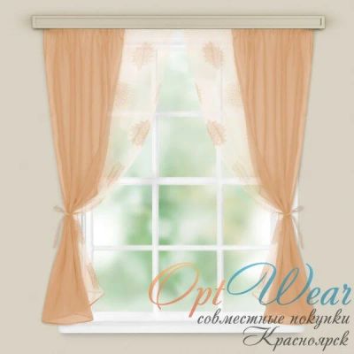 Лот: 10098090. Фото: 1. Шторы для кухни. Шторы, тюль