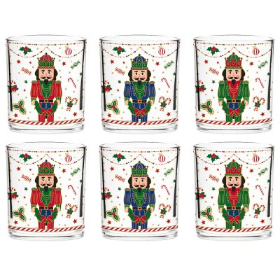 Лот: 24980022. Фото: 1. Набор стаканов Easy Life Nutcracker... Гирлянды, шарики, новогодние аксессуары