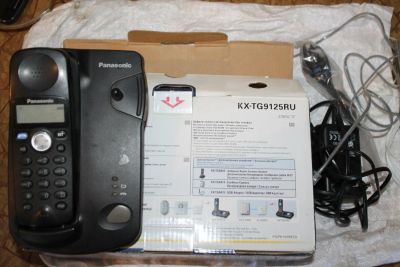 Лот: 4951429. Фото: 1. Panasonic kx-tg 9125RU. DECT и радиотелефоны