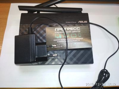 Лот: 15221893. Фото: 1. Маршрутизатор ASUS RT-N11P. Маршрутизаторы (роутеры)