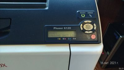 Лот: 18219579. Фото: 1. Принтер Xerox Phaser 6120 лазерный... Лазерные принтеры