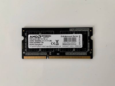 Лот: 16152635. Фото: 1. Оперативная память 4Gb DDR3 (Sodimm... Оперативная память