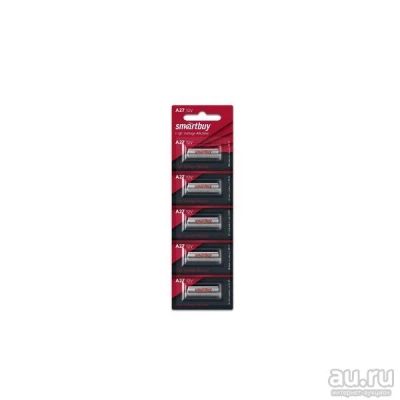 Лот: 12787694. Фото: 1. Батарейка алкалиновая А27/5В 12V... Батарейки, аккумуляторы, элементы питания
