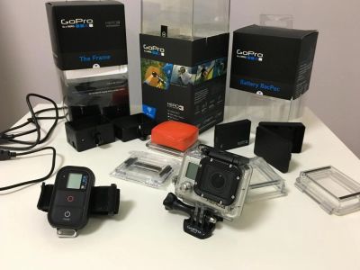 Лот: 10079604. Фото: 1. GoPro Hero 3 Black (Большой комплект... Экшн камеры