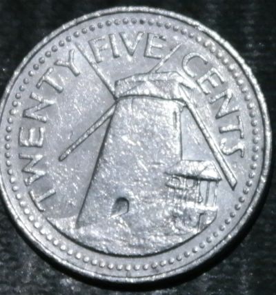 Лот: 17458946. Фото: 1. Экзотика с рубля (25107) Барбадос. Остальные страны