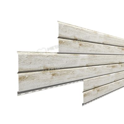 Лот: 15677434. Фото: 1. Сайдинг Lбрус 15х240 0,5 мм Ecosteel... Фасадные материалы, сайдинг
