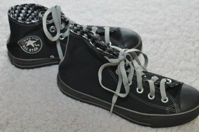 Лот: 5152737. Фото: 1. Кеды Converse черные (Тайланд... Кеды, кроссовки, слипоны