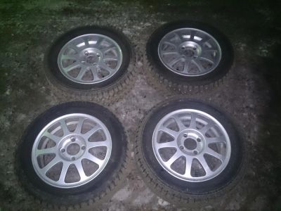 Лот: 5125976. Фото: 1. Колеса зимние Nokian Nordman 4... Шины на дисках