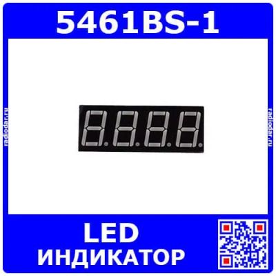 Лот: 25393711. Фото: 1. 5461BS-1 - 4*битный, 7-сегментный... Другое (радиодетали  (электронные компоненты))