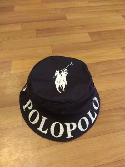 Лот: 17797156. Фото: 1. Панама Polo orig. тёмно-синяя. Головные уборы