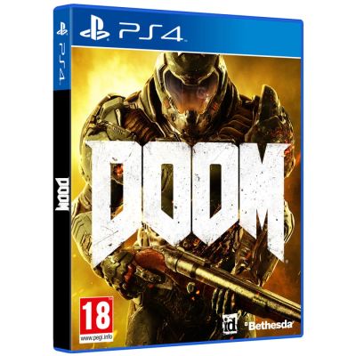 Лот: 9126482. Фото: 1. Продам диск DOOM на PS4 (обмен... Игры для консолей