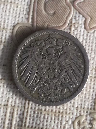 Лот: 16697136. Фото: 1. Германия 5 пфеннигов, 1908 Отметка... Германия и Австрия