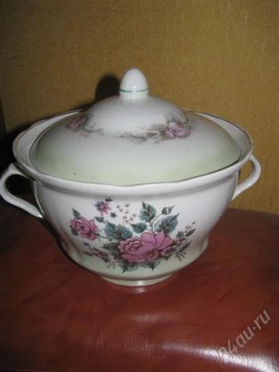 Лот: 930964. Фото: 1. супница фарфоровая. Другое (посуда, кухонная утварь)