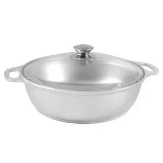 Лот: 14146764. Фото: 1. Кастрюля-жаровня Кукмор 3л алюм... Сковороды и сотейники