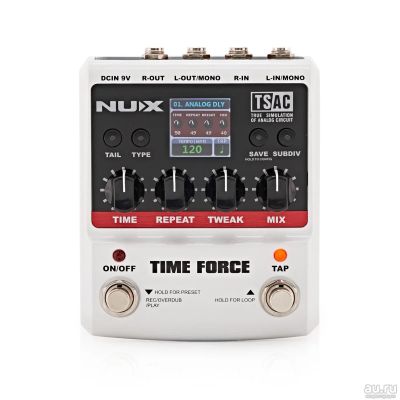 Лот: 15217367. Фото: 1. Nux Time Force (Digital/Analog... Гитарные эффекты и комбоусилители