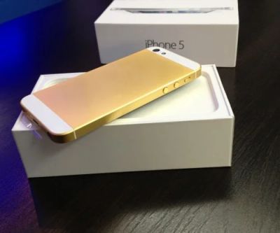 Лот: 3955036. Фото: 1. Продам Iphone 5 Gold. Смартфоны