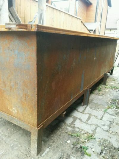 Лот: 11506804. Фото: 1. Бак с крышкой и каркасом под нагреватель. Баки, ёмкости