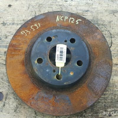 Лот: 18530716. Фото: 1. Диск тормозной Toyota Ractis NCP125... Тормозная система