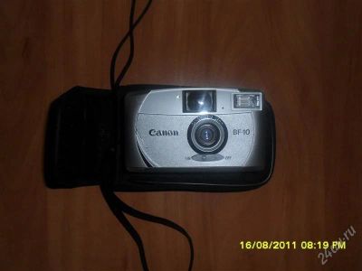 Лот: 1130470. Фото: 1. Фотоаппарат Canon BF-10 (аналоговый... Плёночные компактные