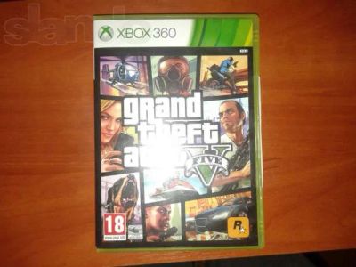 Лот: 4173750. Фото: 1. Gta 5 Xbox 360. Игры для консолей