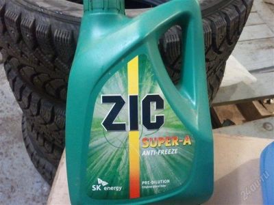 Лот: 1147702. Фото: 1. антифриз zig super a зеленый,2... Масла, жидкости