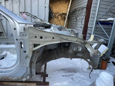 Лот: 24843746. Фото: 1. лонжерон Hyundai Sonata DN8. Двигатель и элементы двигателя