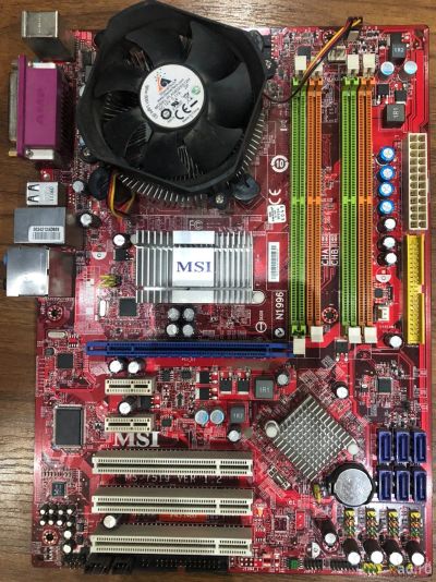Лот: 16755719. Фото: 1. Материнская плата MSI MS-7519... Материнские платы