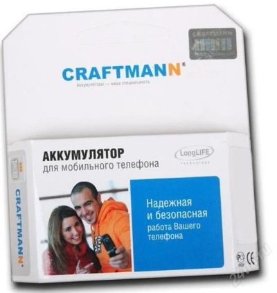 Лот: 876661. Фото: 1. Аккумулятор Craftmann Nokia 6500cl... Аккумуляторы