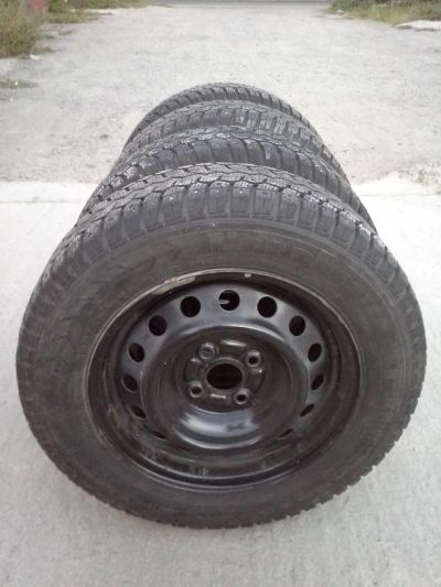 Лот: 6335761. Фото: 1. Шипованные шины Amtel NordMaster. Шины на дисках