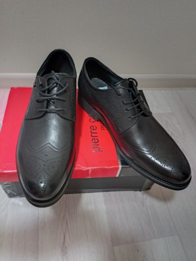 Лот: 25117964. Фото: 1. Туфли кожаные pierre cardin 42... Туфли