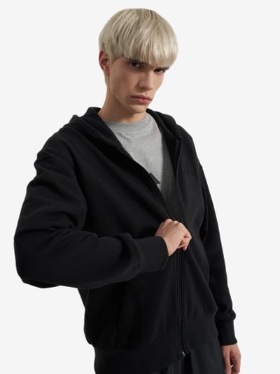 Лот: 25039098. Фото: 1. Толстовка мужская adidas, Черный. Легкие куртки, толстовки