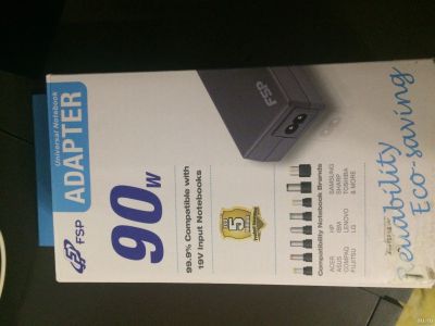 Лот: 13068839. Фото: 1. fsp adapter 90w адаптер универсальный. Зарядные устройства